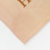 Schattigee Turkije Happy Thanksgiving Fleece Deken (Hoek)