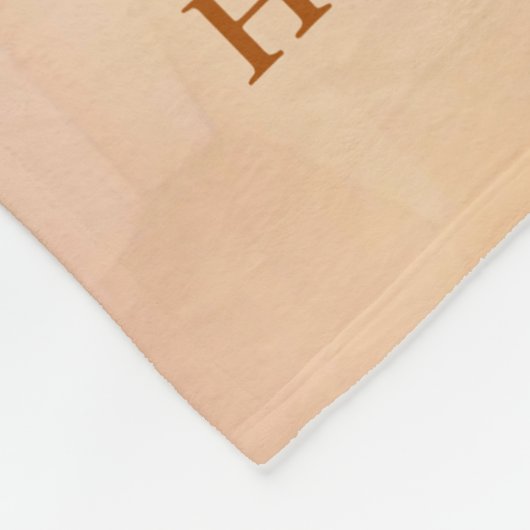 Schattigee Turkije Happy Thanksgiving Fleece Deken (Hoek)