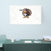 Schattigee Turkije Moo Fake Koe Head Funny Herfst Spandoek (Beurs)