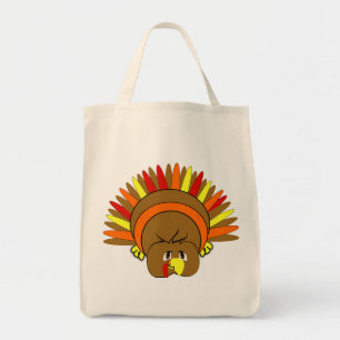 Schattigee TURKIJE Thanksgiving Biologische boodsc Tote Bag