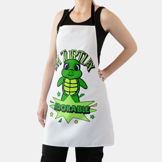 Schattigee Turtle Funny Quote Turtley Schattig Schort (Insitu)