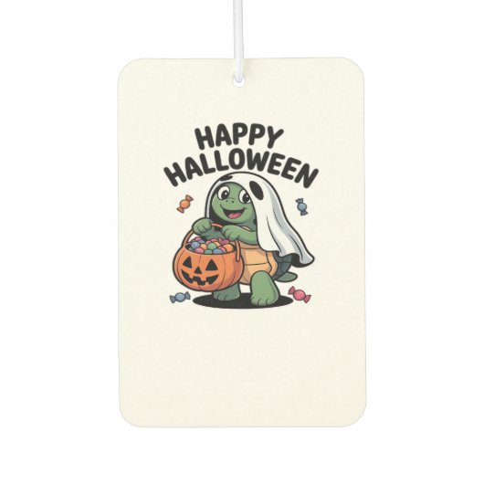 Schattigee Turtle Ghost Kostuum � Schattige Hallow Luchtverfrisser (Voorkant)