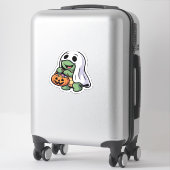 Schattigee Turtle Ghost Kostuum � Schattige Hallow Sticker (Koffer)