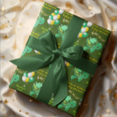 Schattigee Turtle Tricolor Baby shower Gepersonali Cadeaupapier