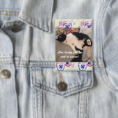 Schattigee Tuxedo Cat Verjaardag Grappige Katten G Button (Insitu)