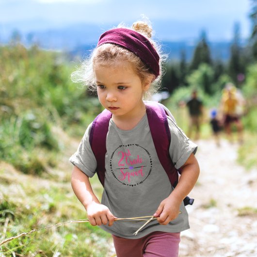 Schattigee tweede klas squad t-shirt