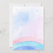 Schattigee Twin beer Star Ballon baby shower Party Kaart (Achterkant)