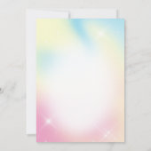 Schattigee Twin beer Star Ballon baby shower Party Kaart (Achterkant)