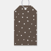 Schattigee Twin Beren Theme Baby shower Dank u Cadeaulabel (Achterkant)