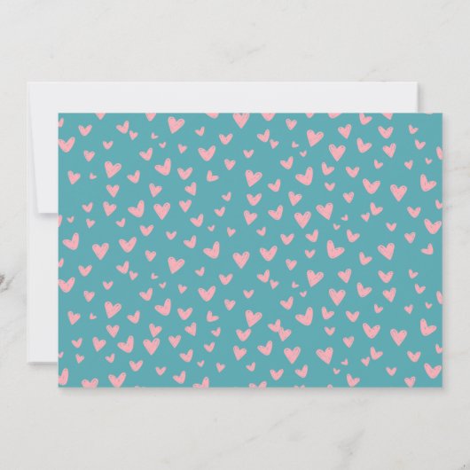 Schattigee Twin Bunnies Pastel Neutraal Baby showe Kaart (Achterkant)