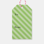 Schattigee Twin Turtles Cadeaulabel (Achterkant)