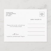 Schattigee Twinkle Twinkle Little Star Eerste Verj Uitnodiging Briefkaart (Achterkant)