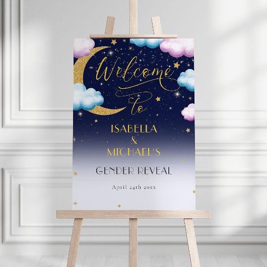 Schattigee Twinkle Twinkle Little Star Gender Reve Poster