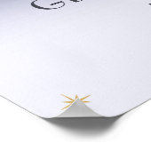 Schattigee Twinkle Twinkle Little Star Gender Reve Poster (Hoek)