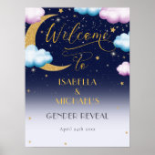 Schattigee Twinkle Twinkle Little Star Gender Reve Poster (Voorkant)
