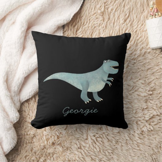Schattigee Tyrannosaurus rex dinosaurus gepersonal Kussen (Deken)