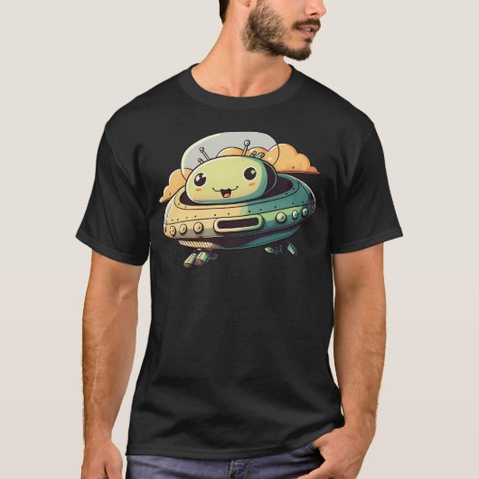 Schattigee ufo t-shirt (Voorkant)