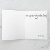 Schattigee Uil Boeken Kaart (Binnen)