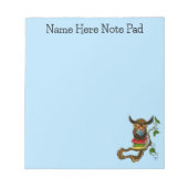 Schattigee Uil Boeken Notitieblok (Voorkant)