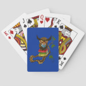 Schattigee Uil Boeken Pokerkaarten (Achterkant)