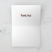 Schattigee uil dank u kaarten (Binnen)