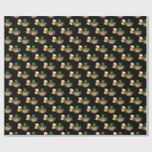 Schattigee Uil Drink Beer St Patrick's Day Pattern Cadeaupapier (Vlak)