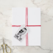 Schattigee Uil Eenvoudig BABY SHOWER CUSTOM Dank u Cadeaulabel (Met Touw)