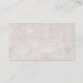 Schattigee UIL in Glasses Tutor Teacher Schuur Hou Visitekaartje (Achterkant)