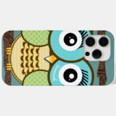 Schattigee Uil Moorse Zig Zag Pattern Case-Mate iPhone Case (Achterkant (horizontaal))