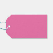 Schattigee UIL op een tak Dieren Baby shower VERJA Cadeaulabel (Achterkant Horizontaal)