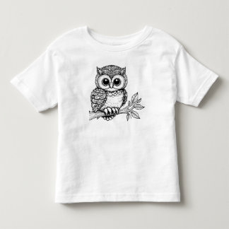 Schattigee uil peuter T-shirt - Perfect voor de kl