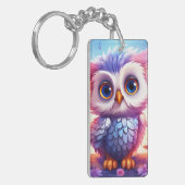 Schattigee uil Sleutelhanger (Voorkant Links)