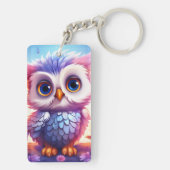 Schattigee uil Sleutelhanger (achterkant)