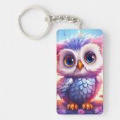 Schattigee uil Sleutelhanger (Voorkant)