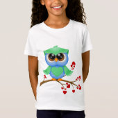 Schattigee uil - T-shirt (Voorkant)