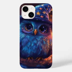 Schattigee uil tovenaar op de maan: magische fanta Case-Mate iPhone 14 hoesje