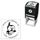 Schattigee Uil Uit de Bibliotheek van Kinder of Le Zelfinktende Stempel (In situ)