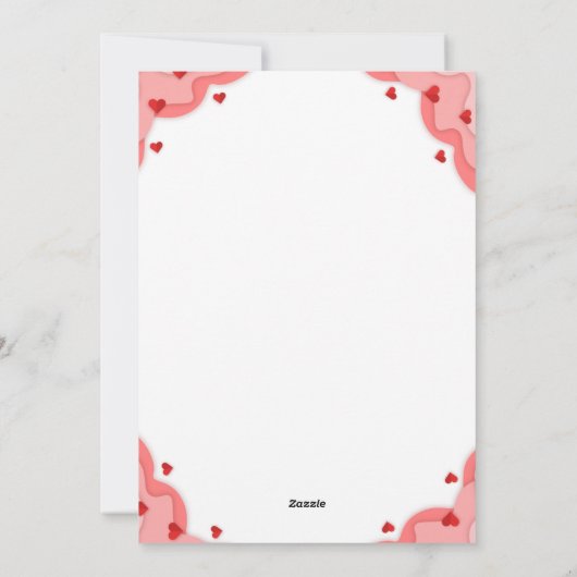 Schattigee Uil Valentijnsdag Kaart voor kinderen (Achterkant)