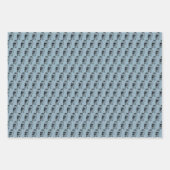 Schattigee Uilen Eenvoudig Minimalistisch BABY SHO Inpakpapier Vel (Voorkant 3)