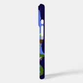 Schattigee Uilen in Zomerland & aangepaste Naam Case-Mate iPhone Case (Achterkant / Links)