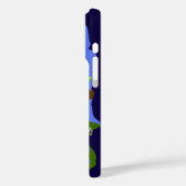 Schattigee Uilen in Zomerland & aangepaste Naam Case-Mate iPhone Case (Achterkant / Links)