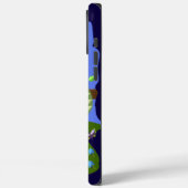 Schattigee Uilen in Zomerland & aangepaste Naam Case-Mate iPhone Case (Achterkant / Links)