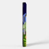 Schattigee Uilen in Zomerland & aangepaste Naam Case-Mate iPhone Case (Achterkant / Rechts)