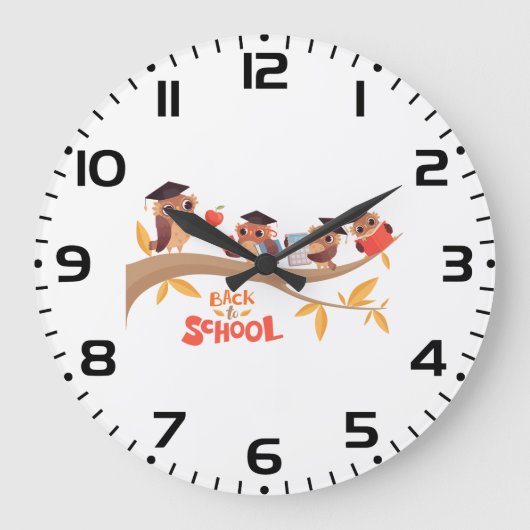 Schattigee uilen terug naar school Afstuderen Grote Klok (Voorkant)