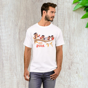 Schattigee uilen terug naar school Afstuderen T-shirt