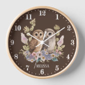 Schattigee uilenliefhebbers Naam toevoegen (Voorkant)