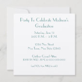 SCHATTIGEE UITNODIGING (EEKHOORN OP HEK) (Achterkant)