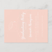 Schattigee uitnodiging voor fotoaankondiging 2025  (Achterkant)