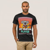 Schattigee Ukulele Speler Koala T-shirt (Voorkant volledig)