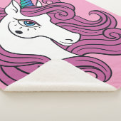 Schattigee Unicorn aangepaste naam & kleur dekens (3/4)